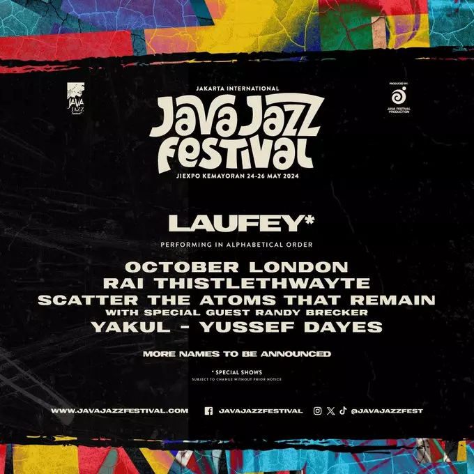 Laufey jadi Line Up di Special Show Java Jazz Festival 2024